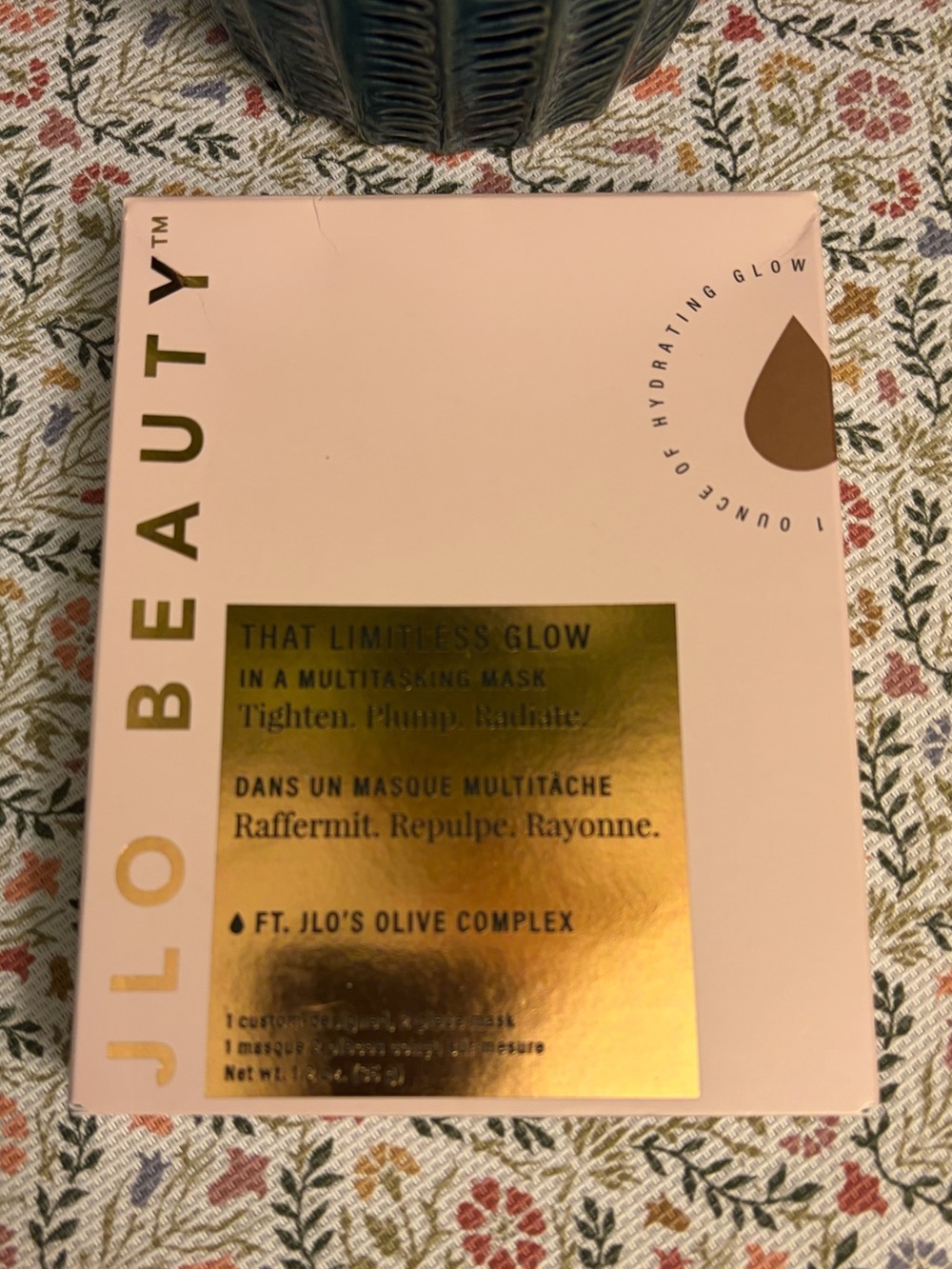 J Lo Beauty That Limitless Glow Multi-Tasking Mask Tighten Plump Radiate